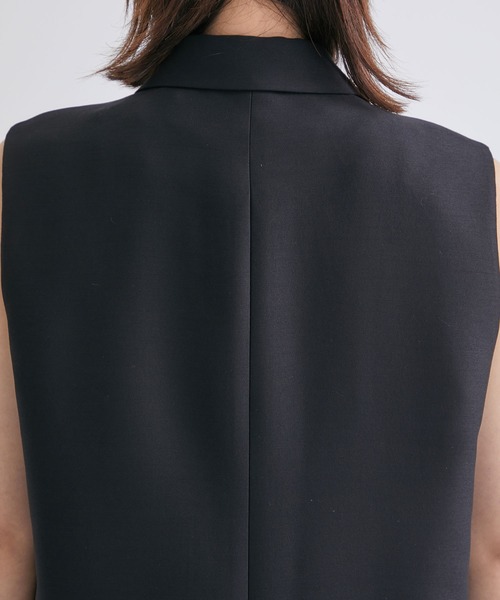 DOMELLE ドメル バックフォーム ベスト S