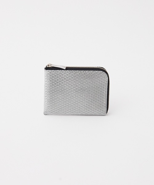 ear PAPILLONNER(イアパピヨネ)の「【kawa-kawa(カワカワ)】NO1442 metal meshミニ折り財布(財布・レディース・シルバー・FREE)」の3枚目の写真