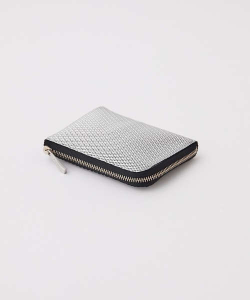 ear PAPILLONNER(イアパピヨネ)の「【kawa-kawa(カワカワ)】NO1442 metal meshミニ折り財布(財布・レディース・シルバー・FREE)」の6枚目の写真