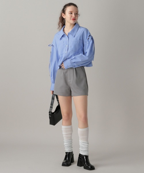 FOREVER 21(フォーエバー トゥエンティーワン)の「【2024SS】ショーパン付きシアースカート(スカート・レディース・ブラック/グレー・SMALL/MEDIUM)」の10枚目の写真