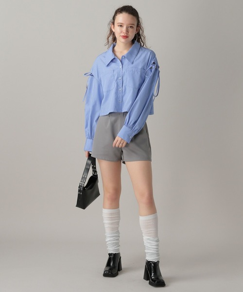 FOREVER 21(フォーエバー トゥエンティーワン)の「【2024SS】ショーパン付きシアースカート(スカート・レディース・ブラック/グレー・SMALL/MEDIUM)」の11枚目の写真