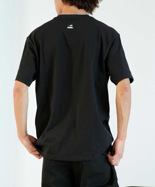 PUMA（プーマ）の「PUMA SKATEBOARDING/プーマスケートボーディング 半袖Tシャツ 速乾 フロントプリント 625696（Tシャツ/カットソー・メンズ・グレー/ホワイト/ブラック・XL/L/M）」の8枚目の写真