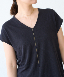 《追加》【SASKIA DIEZ/サスキア ディツ】 FINE NL FRINGE CUBIC ネックレス