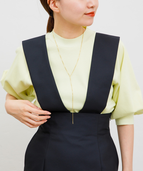 IENA（イエナ）の「《追加》【SASKIA DIEZ/サスキア ディツ】 FINE NL FRINGE CUBIC ネックレス（ネックレス・レディース・ゴールド・FREE）」の9枚目の写真