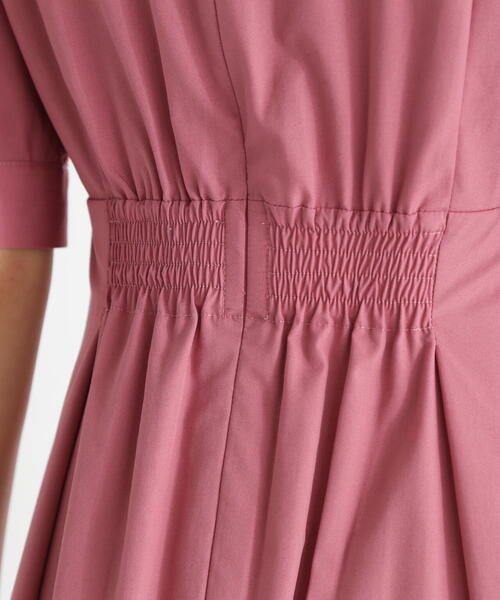 NATURAL BEAUTY BASIC（ナチュラルビューティーベーシック）の「◇カシュクールシャツワンピース（シャツワンピース・レディース・ネイビー/ブルー系その他6/マジェンタ・MEDIUM/SMALL）」の21枚目の写真
