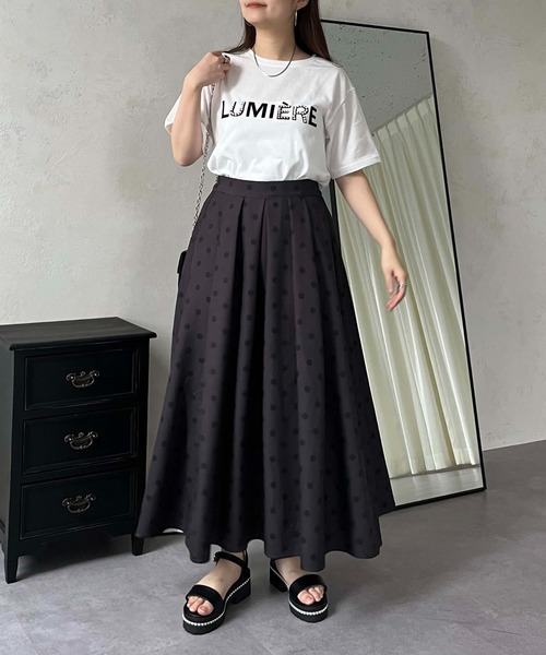 プロズヴェール ハート刺繍ボーターTシャツ | prose verse(プロズヴェール