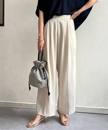 Chez toi | ツータックワイドパンツ(その他パンツ)