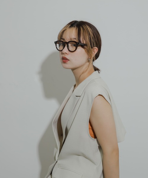 SENSE OF PLACE by URBAN RESEARCH（センスオブプレイスバイアーバンリサーチ）の「『ユニセックス』クラウンパントサングラス（メガネ・メンズ・ブラウン/ブラック/クリア・ONE）」の3枚目の写真