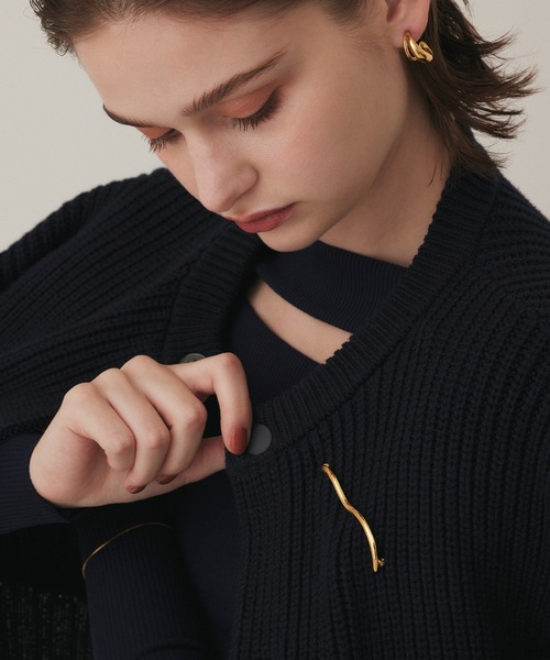 CENE（セネ）の「【CENE】セネ/ダブルフープピアス（ピアス（両耳用）・レディース・ゴールド/シルバー・FREE）」の13枚目の写真