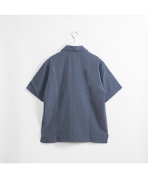 トップス APPLEBUM MARBLE OPEN COLLAR S/S SHIRT アップルバム 