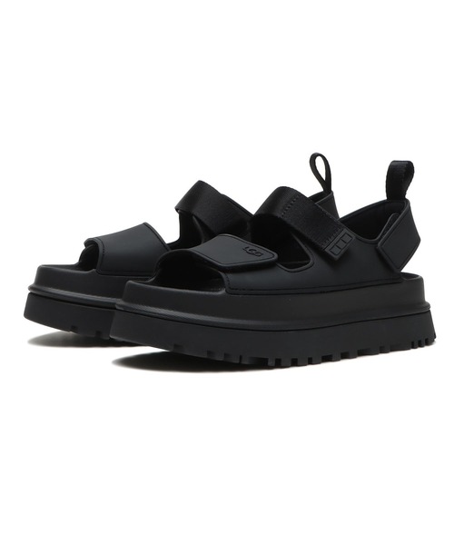 UGG スポーツサンダル ブラック 1152685 GoldenGlow UGG アグ サンダル W GOLDENGLOW ゴールデングロー 1152685