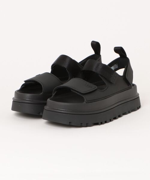 UGG（アグ）の「W GOLDENGLOW　1152685-BLK（サンダル・レディース・ブラック・9/8/7/6/5）」の2枚目の写真