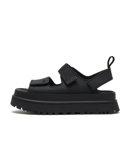 サンダル・ミュール UGG Women Sandals 1152685 BLK BLACK black WEB限定/追加2》 UGG/アグ GoldenGlow Sandal 1152685-BLK/BRWN