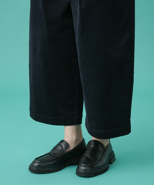 Apo(s)ture（アポスチャー）の「DUA-001/コーデュロイワンタックサルエルパンツ（その他パンツ・レディース・ネイビー/ベージュ/ホワイト/カーキ・XS/S/M/L/XL）」の10枚目の写真