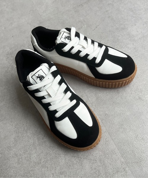 CPCM（シーピーシーエム）の「【レディースサイズ】ボリュームソールスニーカー（スニーカー・レディース・オフホワイト/ブラック/ベージュ・SMALL/MEDIUM/LARGE）」の15枚目の写真