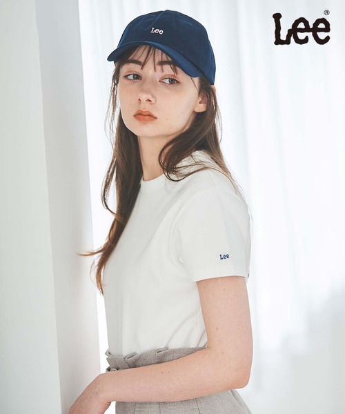 31 Sons de mode(トランテアン ソン ドゥ モード)の「【Leeコラボ】コンパクトフィットロゴTEE(Tシャツ/カットソー・レディース・オフホワイト/チャコールグレー・36)」の5枚目の写真