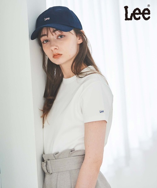 31 Sons de mode(トランテアン ソン ドゥ モード)の「【Leeコラボ】コンパクトフィットロゴTEE(Tシャツ/カットソー・レディース・オフホワイト/チャコールグレー・36)」の6枚目の写真