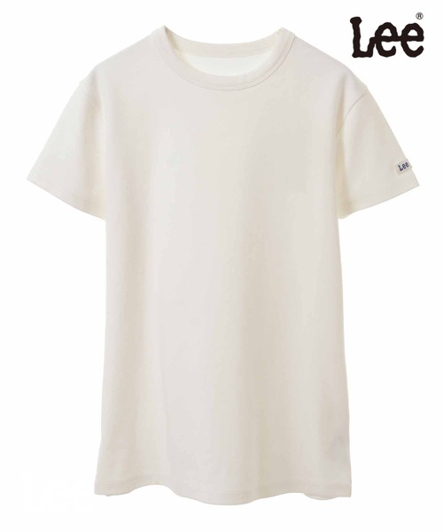 31 Sons de mode(トランテアン ソン ドゥ モード)の「【Leeコラボ】コンパクトフィットロゴTEE(Tシャツ/カットソー・レディース・オフホワイト/チャコールグレー・36)」の17枚目の写真