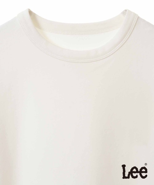 31 Sons de mode(トランテアン ソン ドゥ モード)の「【Leeコラボ】コンパクトフィットロゴTEE(Tシャツ/カットソー・レディース・オフホワイト/チャコールグレー・36)」の18枚目の写真