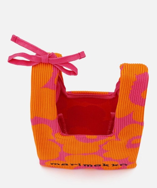 キュート◎*marimekko* Knitted Mini Tote Unikko トートバッグ マリメッコ】 Knitted Mini Tote Unikko トートバッグ 52253694145
