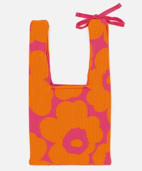 【marimekko】Knitted Mini Tote Unikko トートバッグ Knitted Mini Tote Unikko トートバッグ | Maija Isola