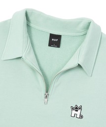 HUF（ハフ）の「NORTON ZIP FLEECE / HUF ハーフジップ ポロ