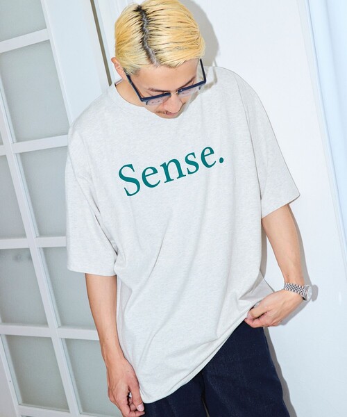 Firsthand(ファーストハンド)の「MA Firsthand/マ ファーストハンド Sense. LOGO PRINT TEE / フロントロゴプリントTシャツ(Tシャツ/カットソー・メンズ・ホワイト/ブラック/アッシュグレー・L/M)」の12枚目の写真
