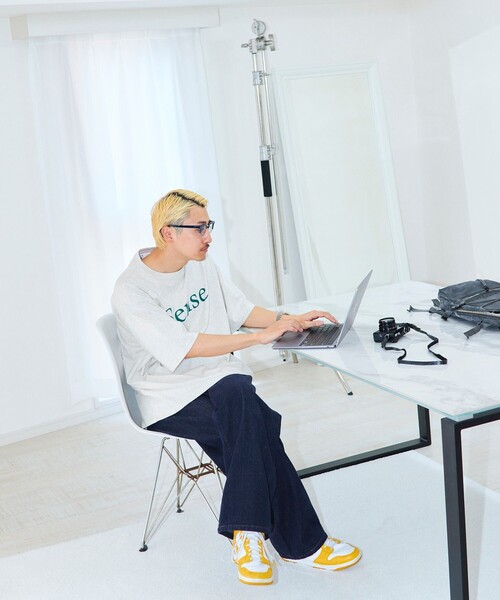 Firsthand(ファーストハンド)の「MA Firsthand/マ ファーストハンド Sense. LOGO PRINT TEE / フロントロゴプリントTシャツ(Tシャツ/カットソー・メンズ・ホワイト/ブラック/アッシュグレー・L/M)」の16枚目の写真