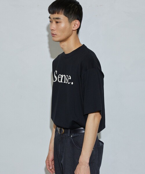 Firsthand(ファーストハンド)の「MA Firsthand/マ ファーストハンド Sense. LOGO PRINT TEE / フロントロゴプリントTシャツ(Tシャツ/カットソー・メンズ・ホワイト/ブラック/アッシュグレー・L/M)」の19枚目の写真