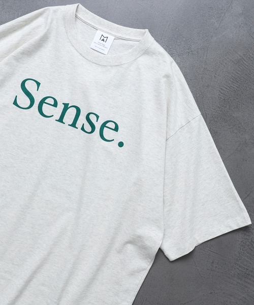 Firsthand(ファーストハンド)の「MA Firsthand/マ ファーストハンド Sense. LOGO PRINT TEE / フロントロゴプリントTシャツ(Tシャツ/カットソー・メンズ・ホワイト/ブラック/アッシュグレー・L/M)」の3枚目の写真