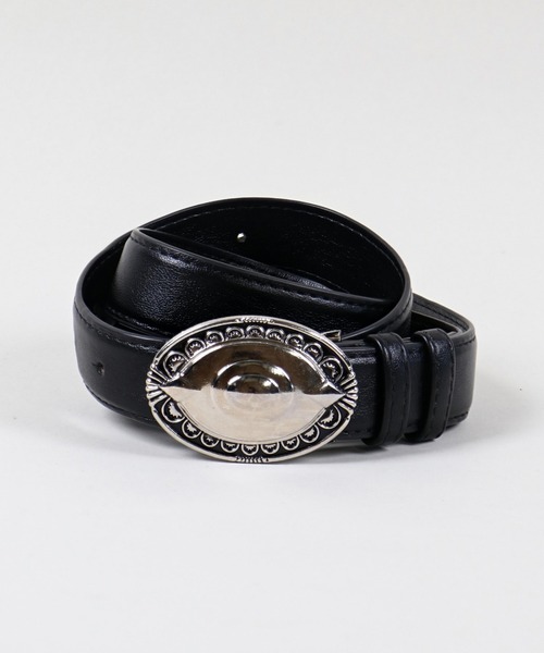 SPINNS(スピンズ)の「グランジコーデをアップデート!バックル合皮ベルト(ベルト・メンズ・A/C/D/E/B・ONESIZE)」の2枚目の写真