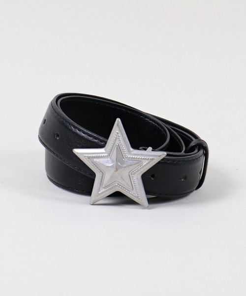 SPINNS(スピンズ)の「グランジコーデをアップデート!バックル合皮ベルト(ベルト・メンズ・A/C/D/E/B・ONESIZE)」の3枚目の写真