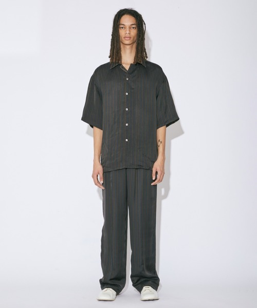 beautiful people(ビューティフルピープル)の「lining stripe elastic waist pants(その他パンツ・レディース・ネイビー/グレー・38/40/36/42/34)」の7枚目の写真