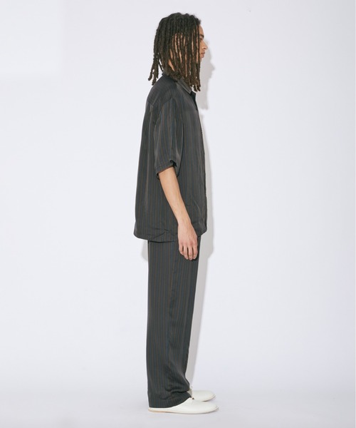 beautiful people(ビューティフルピープル)の「lining stripe elastic waist pants(その他パンツ・レディース・ネイビー/グレー・38/40/36/42/34)」の8枚目の写真