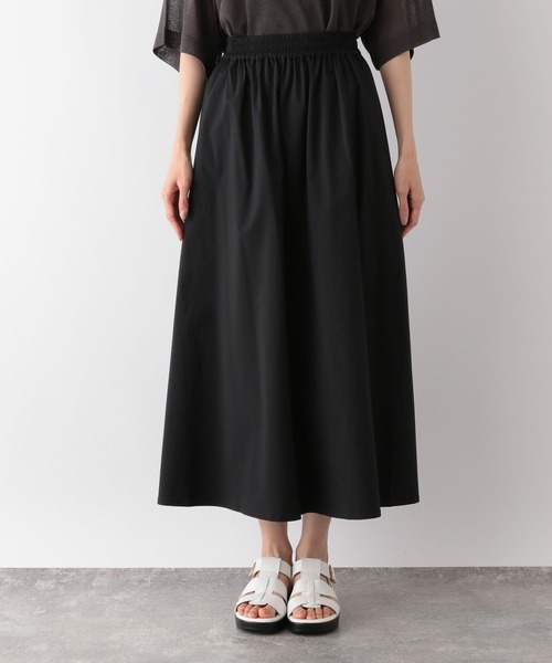 GLOBAL WORK（グローバルワーク）の「エアかる多機能フレアスカート/107978（スカート・レディース・ブラック/ベージュ・FREE）」の10枚目の写真
