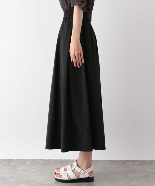 GLOBAL WORK（グローバルワーク）の「エアかる多機能フレアスカート/107978（スカート・レディース・ブラック/ベージュ・FREE）」の11枚目の写真