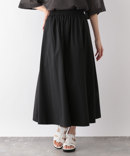 GLOBAL WORK（グローバルワーク）の「エアかる多機能フレアスカート/107978（スカート・レディース・ブラック/ベージュ・FREE）」の22枚目の写真