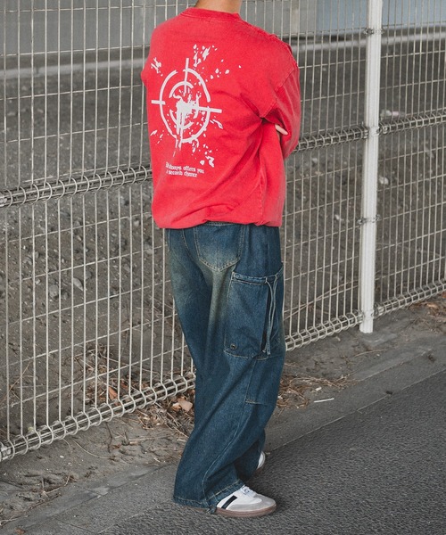 kutir(クティール)の「【低身長だからカッコよく着こなせるアイテム】ヴィンテージライクポケットカーゴデニム(デニムパンツ・メンズ・ブラック/インディゴブルー・SMALL/MEDIUM)」の21枚目の写真