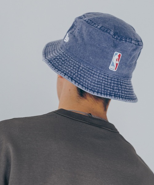 激レア New Era NBA ロゴ バケットハット グレー XXLarge セール】【NEW ERA/ニューエラ】NBA/バケットハット（ハット