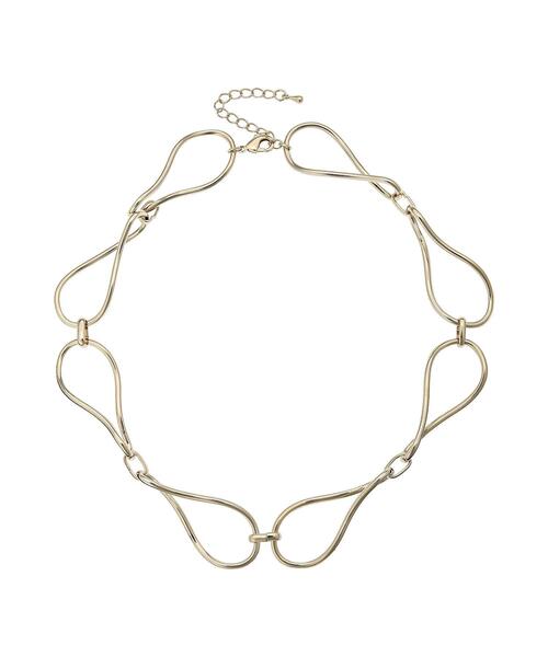 Te chichi（テチチ）の「ニュアンスメタルチェーンネックレス（ネックレス・レディース・ゴールド・F）」の5枚目の写真