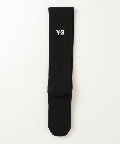 Y-3 | K STRIPES SOCKS BLACK JI9096 靴下 Y-3 - K ストライプス ソックス / Y-3 K STRP SOCK / BLACK