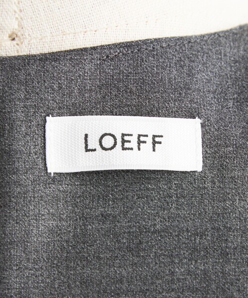 LOEFF（ロエフ）の「＜LOEFF＞W トロピカル フラップ ワンピース