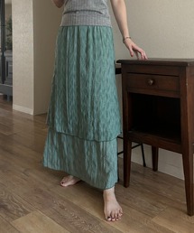 CE'E_SE'E | ヴィンテージライク シアーレイヤードスカート(スカート)