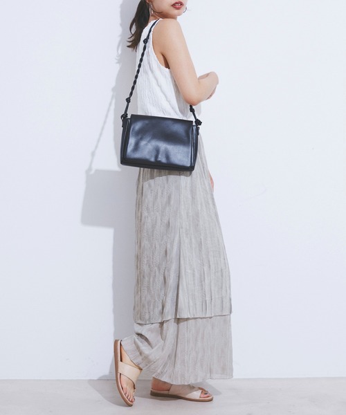 CE'E_SE'E（シーシー）の「ヴィンテージライク シアーレイヤードスカート（スカート・レディース・スミクロ/ライトグレー/グリーン・FREE）」の10枚目の写真