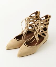 Jeffrey Campbell | JEFFREY CAMPBELLレースアップフラット/BCJ/C LACE UP FLT(その他シューズ)