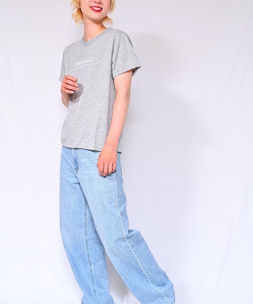 Alite cloth（アリーテクロス）の「ロゴTシャツ　Heartedness（Tシャツ/カットソー・レディース・ブラック/ホワイト/ベージュ/グレー/オレンジ/ピンク/グリーン・FREE）」の11枚目の写真
