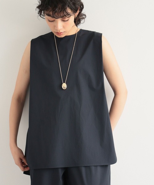 BARNYARDSTORM(バンヤードストーム)の「BARNYARDSTORM / 撥水ノースリプルオーバー / ハンドウォッシャブル(シャツ/ブラウス・レディース・カーキ/ネイビー・1/0)」の13枚目の写真