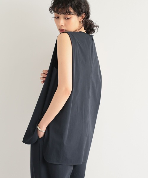 BARNYARDSTORM(バンヤードストーム)の「BARNYARDSTORM / 撥水ノースリプルオーバー / ハンドウォッシャブル(シャツ/ブラウス・レディース・カーキ/ネイビー・1/0)」の14枚目の写真