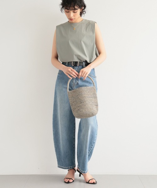 BARNYARDSTORM(バンヤードストーム)の「BARNYARDSTORM / 撥水ノースリプルオーバー / ハンドウォッシャブル(シャツ/ブラウス・レディース・カーキ/ネイビー・1/0)」の21枚目の写真