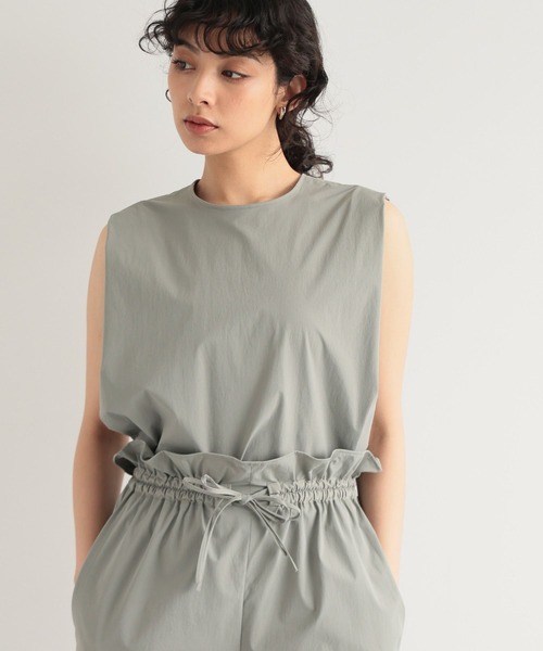 BARNYARDSTORM(バンヤードストーム)の「BARNYARDSTORM / 撥水ノースリプルオーバー / ハンドウォッシャブル(シャツ/ブラウス・レディース・カーキ/ネイビー・1/0)」の22枚目の写真